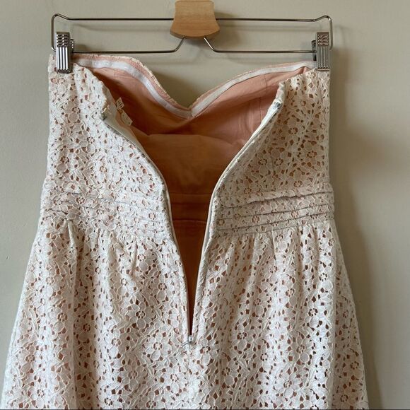 URBAN Outfitter-Lace Cocktail Sweet Heart Neckline Mini Dress (Size:8) - Picture 4 of 11